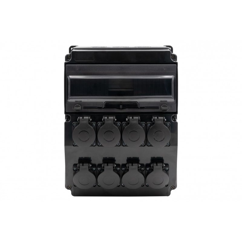 Rozdzielnica CAJA 12M SCENIC - gniazda 8x230V