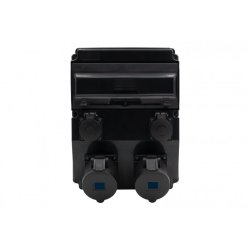 Rozdzielnica CAJA 12M SCENIC - gniazda proste 2x32A 3p, 2x230V