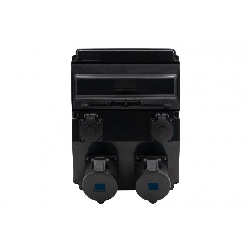 Rozdzielnica CAJA 12M SCENIC - gniazda proste 2x32A 3p, 2x230V