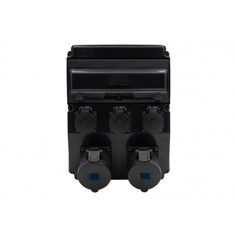 Rozdzielnica CAJA 12M SCENIC - gniazda proste 2x16A 3p, 3x230V