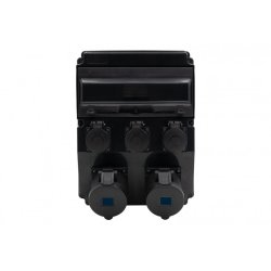 Rozdzielnica CAJA 12M SCENIC - gniazda proste 2x32A 3p, 3x230V