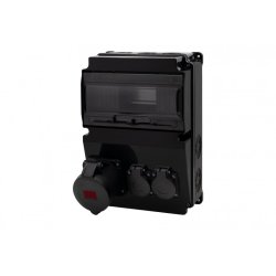 Rozdzielnica LAGO 10M SCENIC - gniazda proste 16A 5p, 2x230V