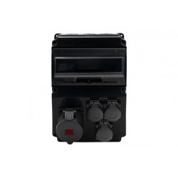 Rozdzielnica LAGO 10M SCENIC - gniazda proste 16A 5p, 3x230V