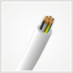 Przewód warsztatowy OWY 300/500V 5 x 4 mm² H05VV-F-5G4 OWY