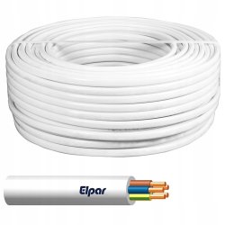 Przewód warsztatowy OWY 300/500V 5 x 4 mm² H05VV-F-5G4 OWY