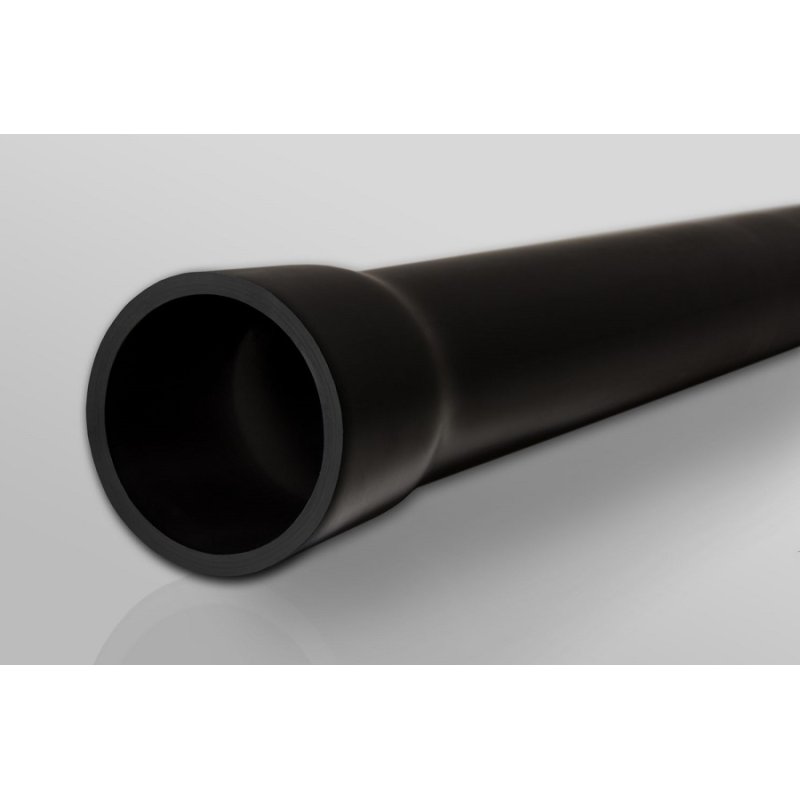 Rura przyłączeniowa sztywna UV z kielichem RPS-UV-M (RHDPE) 75/4 - 6 m