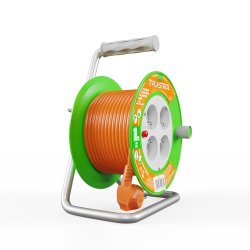 Przedłużacz bębnowy ECO LINE, 4x2p+Z - 10m