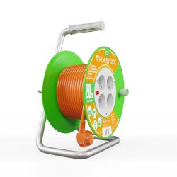 Przedłużacz bębnowy ECO LINE, 4x2p+Z - 20m