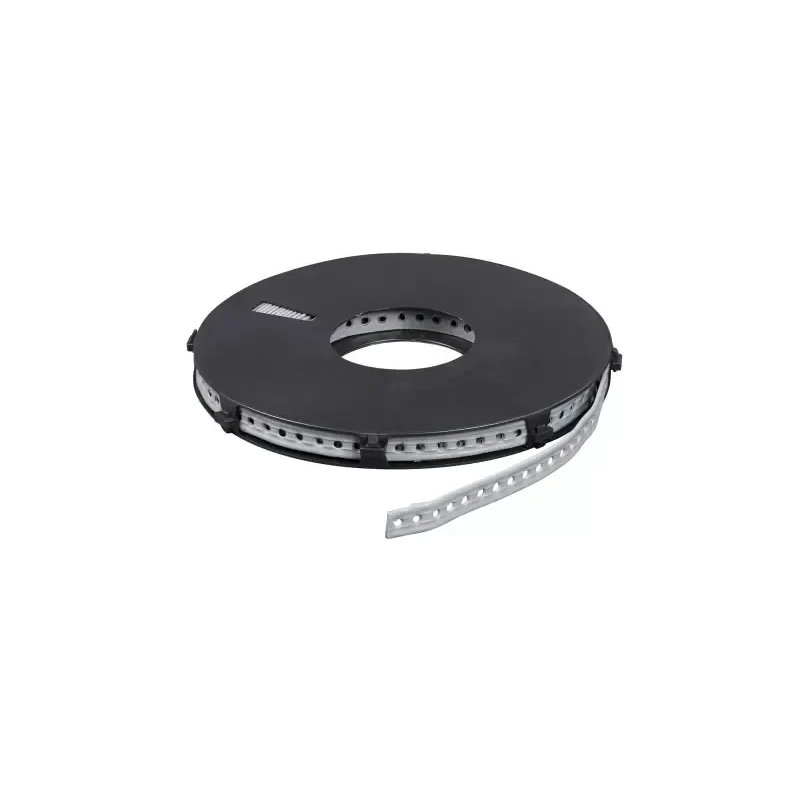 Taśma montażowa perforowana powlekana w osłonie rolka 10 m - worek foliowy - 1 szt.