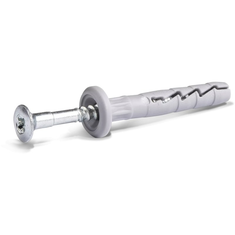 FX-K Kołek wbijany szybkiego montażu z kołnierzem 6x40 mm - opakowanie kartonowe - 200 szt.