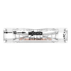 Przelotowa złączka instalacyjna 2x0,75-4mm² 2773-2401 WAGO