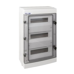 Rozdzielnica hermetyczna RH-36/3, listwy zaciskowe, wspornik TH35, IK07, 1000V DC, IP65