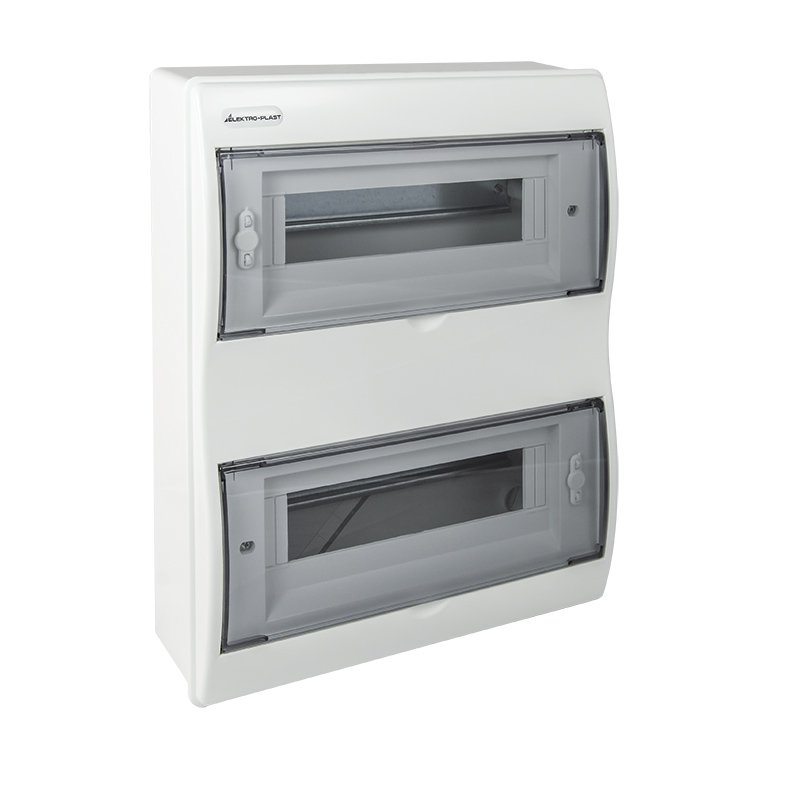 Rozdzielnica natynkowa RN-24 Fala (N+PE) IP40