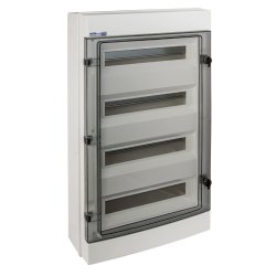 Rozdzielnica hermetyczna RH-72/4, listwy zaciskowe, wspornik TH35, IK07, 1000V DC, IP65