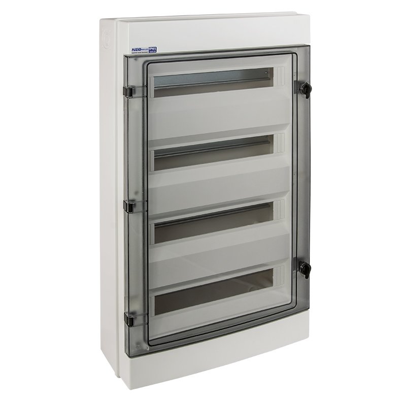 Rozdzielnica hermetyczna RH-72/4, listwy zaciskowe, wspornik TH35, IK07, 1000V DC, IP65