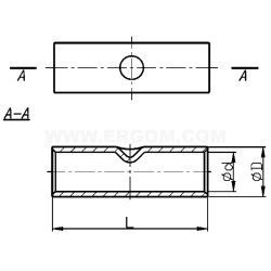 Łączniki Kablowe Typu KL do Łączenia "Na Styk" - KL 16 (100 SZT.)