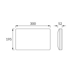 Oprawa hermetyczna z czujnikiem zmierzchowym MORGAN LED N 7W WHITE NW
