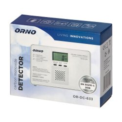 Bateryjny czujnik tlenku węgla (czadu) 9V