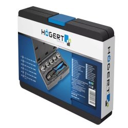 Zestaw szczypiec do zaciskania końcówek z wymiennymi szczękami, 6 sztuk