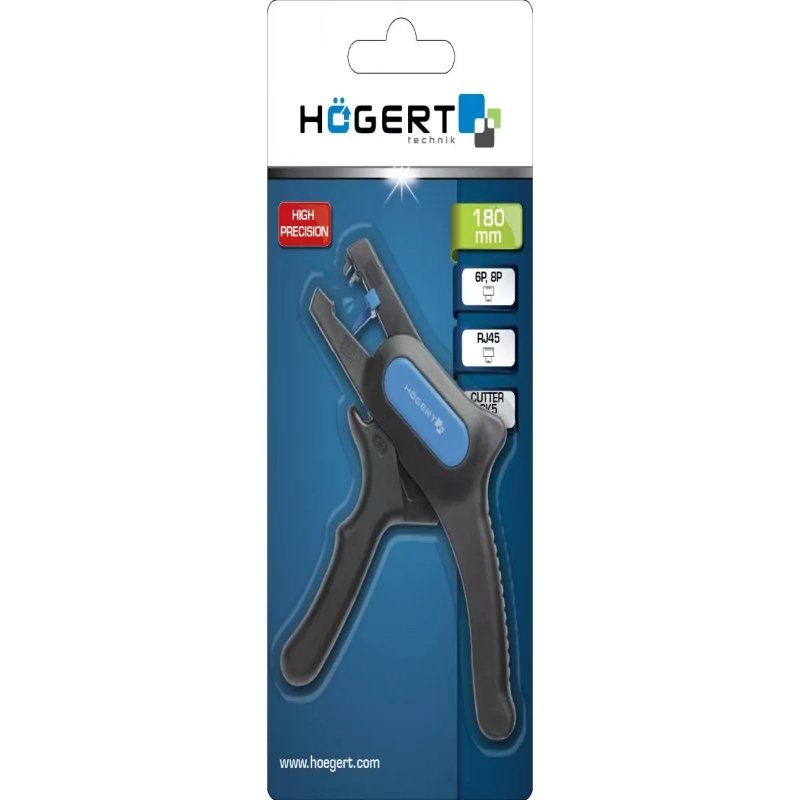 Automatyczny ściągacz izolacji 180mm 0.2-6mm2