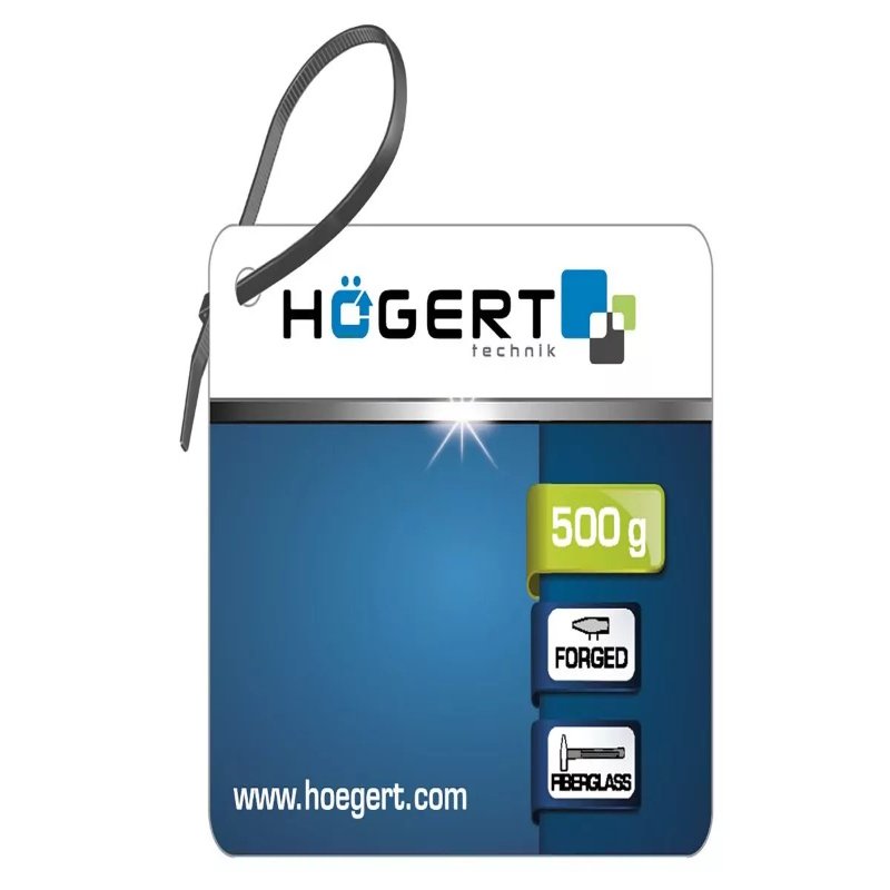 Młotek ślusarski 500g z rękojeścią z włókna szklanego