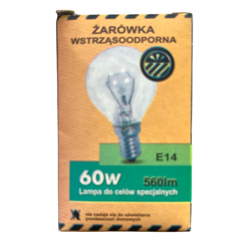Żarówka Kulka B45 E14 60W Ciepłe Światło Dekoracyjna Mały Gwint