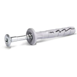Kołek Wbijany FX-K 6x60mm Grzybek Szybki Montaż Młotkiem 100szt Beton Cegła