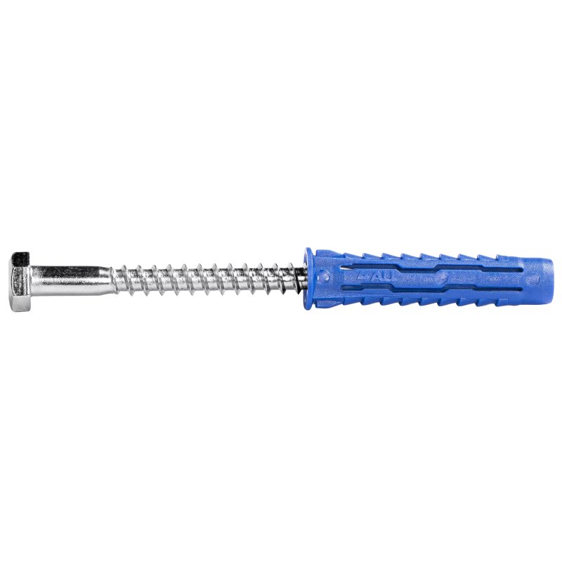 Kołek Uniwersalny 4ALL 12x60mm z Wkrętem Hex 8,0x80mm 10 szt. Klucz 13mm
