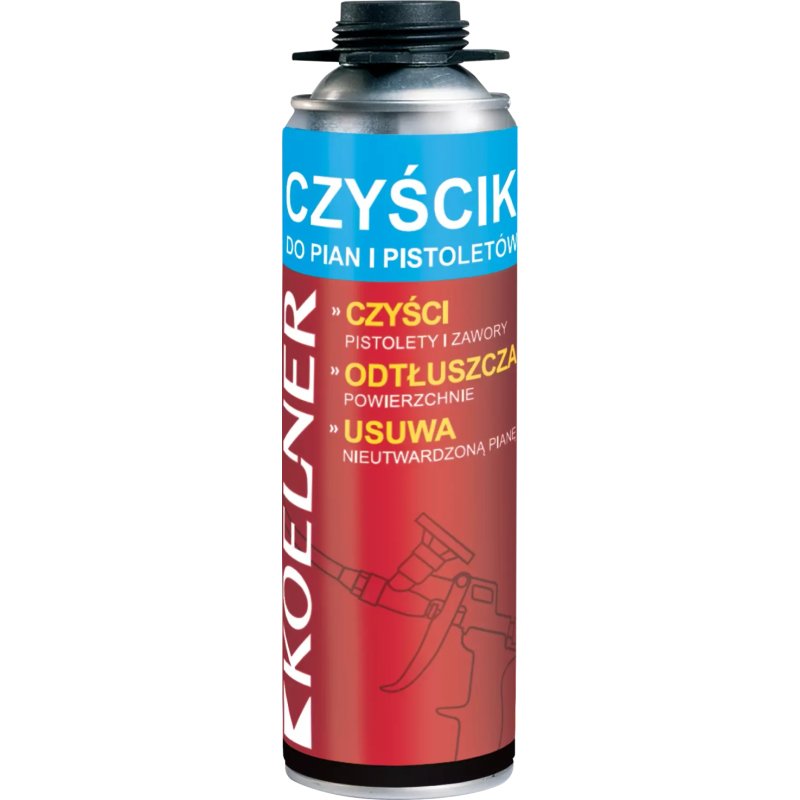 Czyścik do Piany PU Koelner 300ml do Czyszczenia Pistoletów Odtłuszczacz