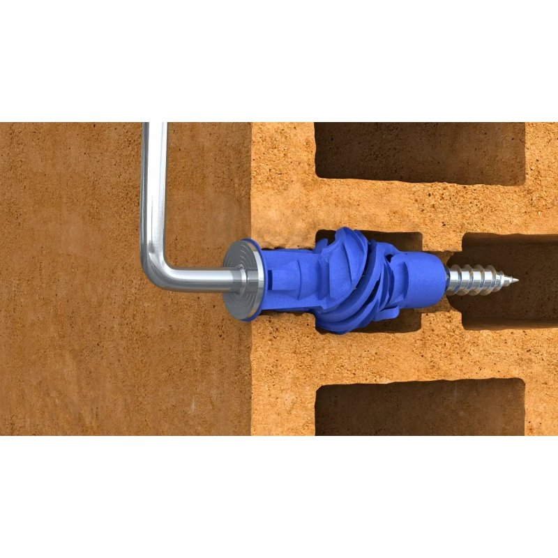 Kołek Uniwersalny 4ALL 8x40mm z Hakiem Kątowym 8 szt. RAWLPLUG