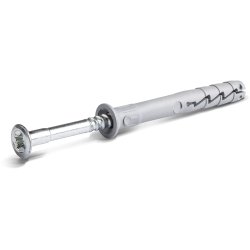Kołki wbijane szybkiego montażu FX-L 6x40mm 200szt. do betonu i cegły