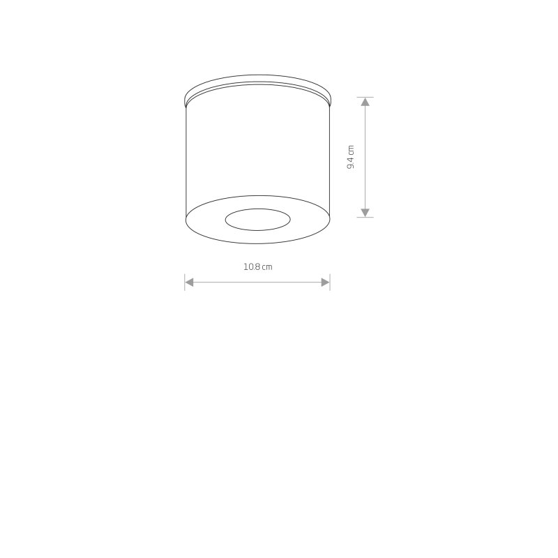 Lampa zewnętrzna sufitowa HEXA