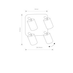 Lampa wewnętrzna reflektorki i spoty EYE SPOT